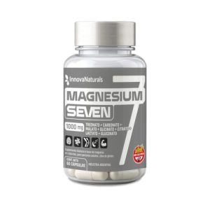 MAGNESIO SEVEN 7en1: GLICINATO+CITRATO+MALATO+LACTATO+TREONATO+CARBONATO+GLUCONATO INNOVATURALS X60 CAPS