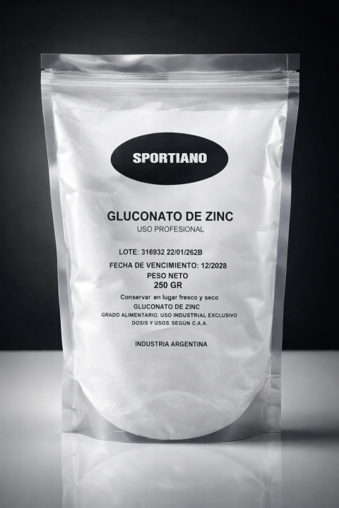 GLUCONATO DE ZINC 250GR