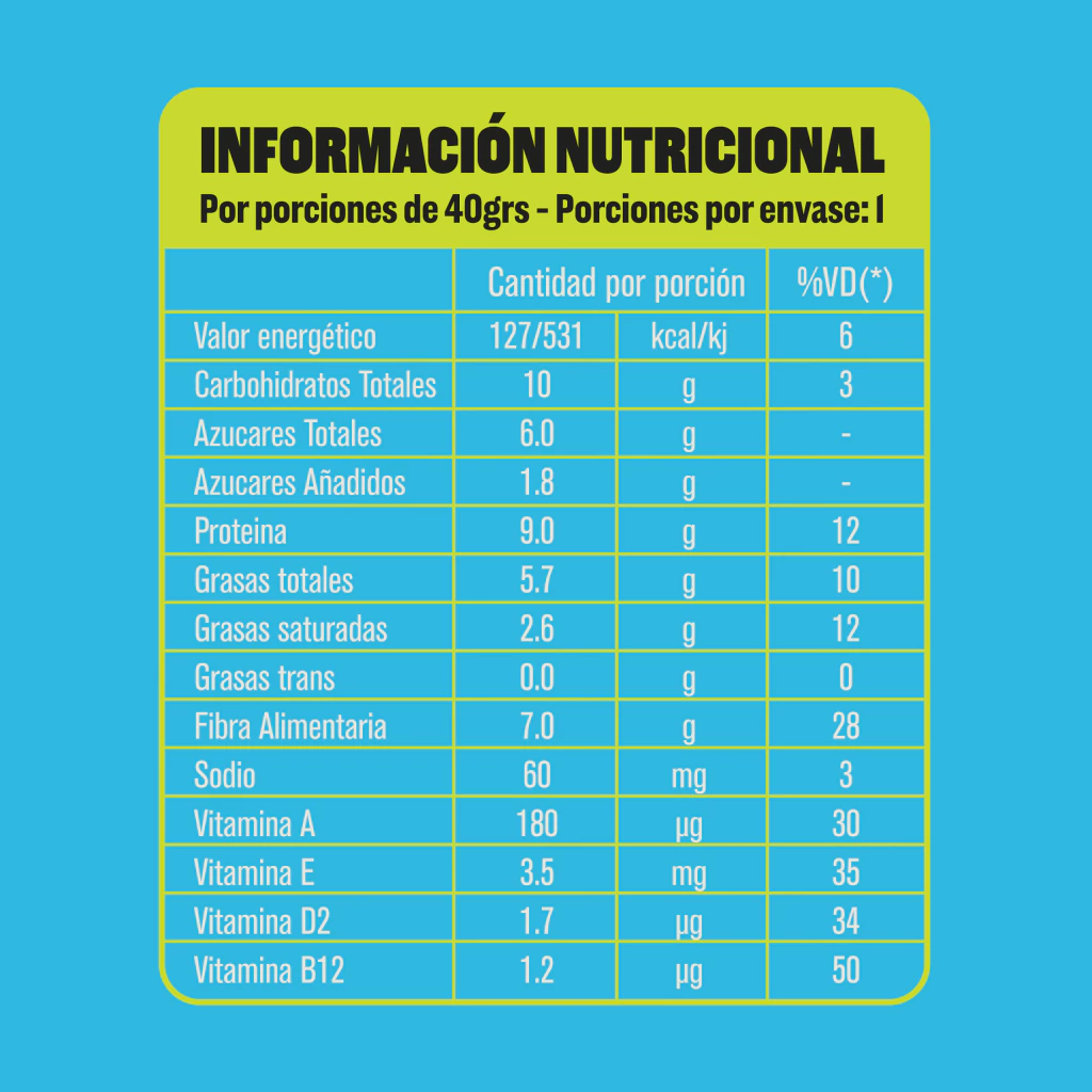 BARRITA PROTEICA "CRUDDA BAR" COCO Y CHOCOLATE - Imagen 2