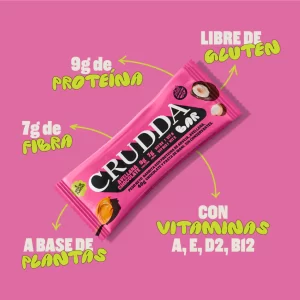 BARRITA PROTEICA «CRUDDA BAR» AVELLANA CHOCOLATE