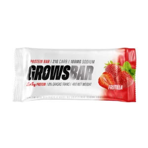 BARRITA PROTEICA GROWSBAR X46GR - FRUTILLA