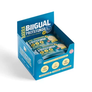 BARRA PROTEICA NATURAL SABOR COCO CON MELENA DE LEON - BIIGUAL