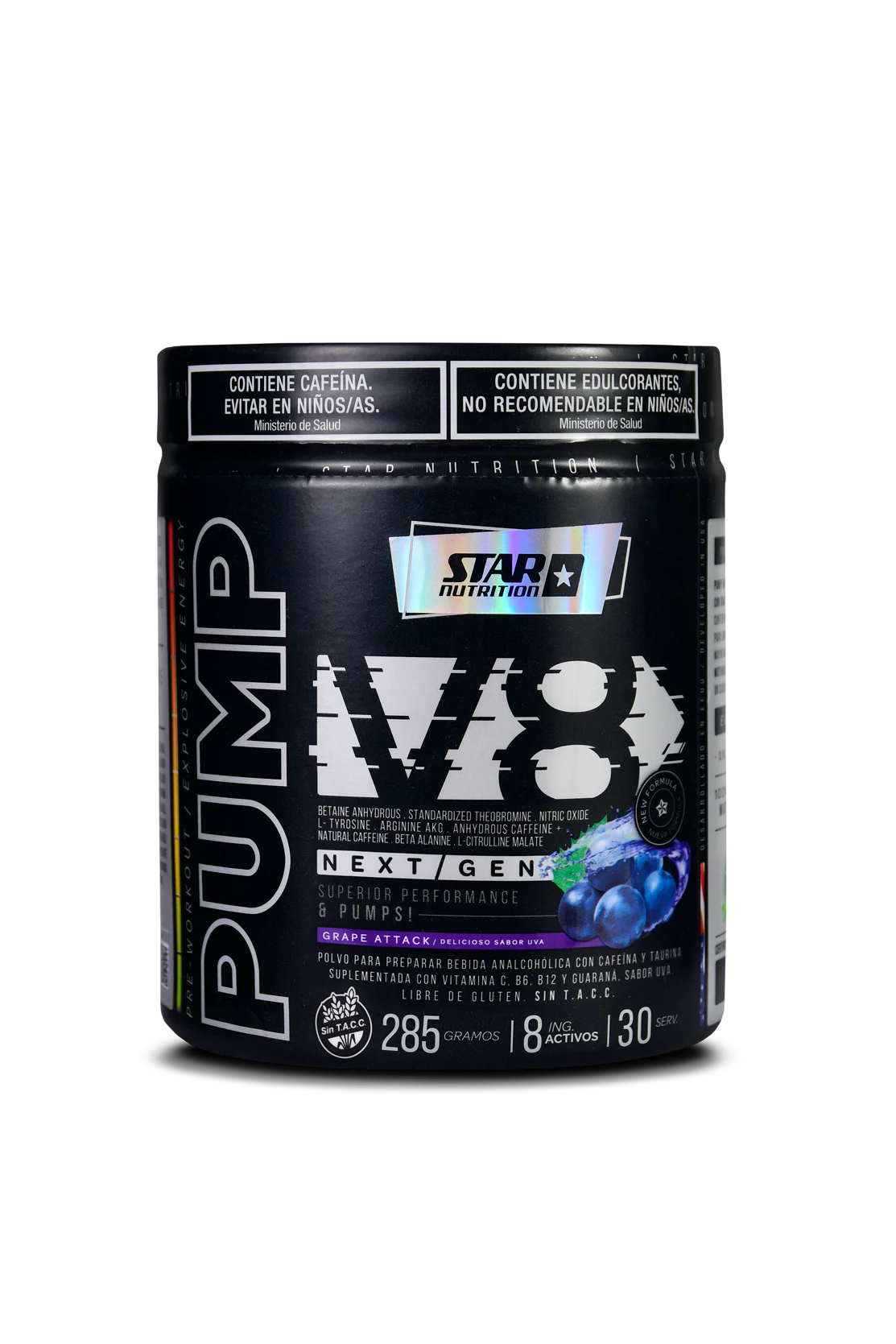 PRE ENTRENO STAR 285GR GRAPE