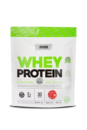 WHEY PROTEIN DOYPACK STAR NUTRITION 2LB-FRUTILLA