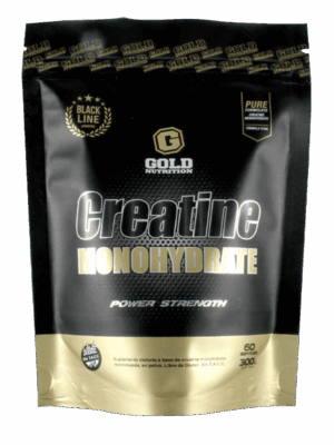 CREATINA MONOHIDRATADA 300GR GOLD NUTRITION