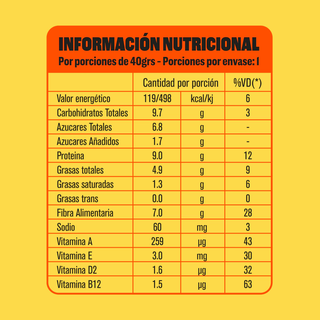 BARRITA PROTEICA «CRUDDA BAR» BANANA TOFEE - Imagen 2