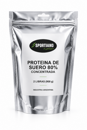 PROTEINA DE SUERO CONCENTRADA 80% 908GR