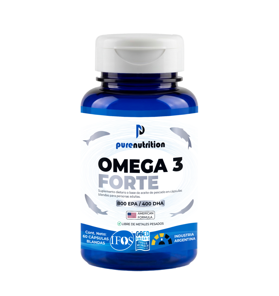 OMEGA 3 FORTE (800EPA 400DHA XPORCION) X60 CAPSULAS