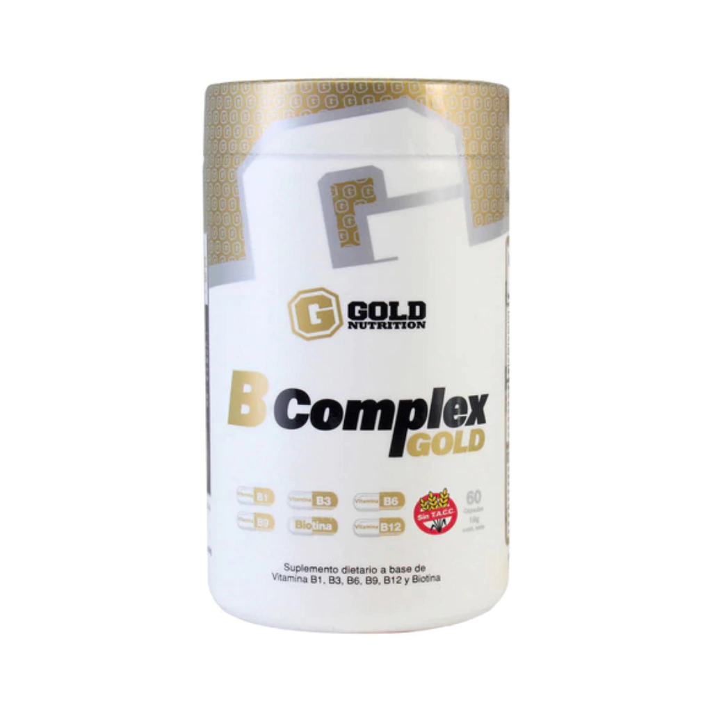 B COMPLEX "GOLD NUTRITION" X60 CAPS