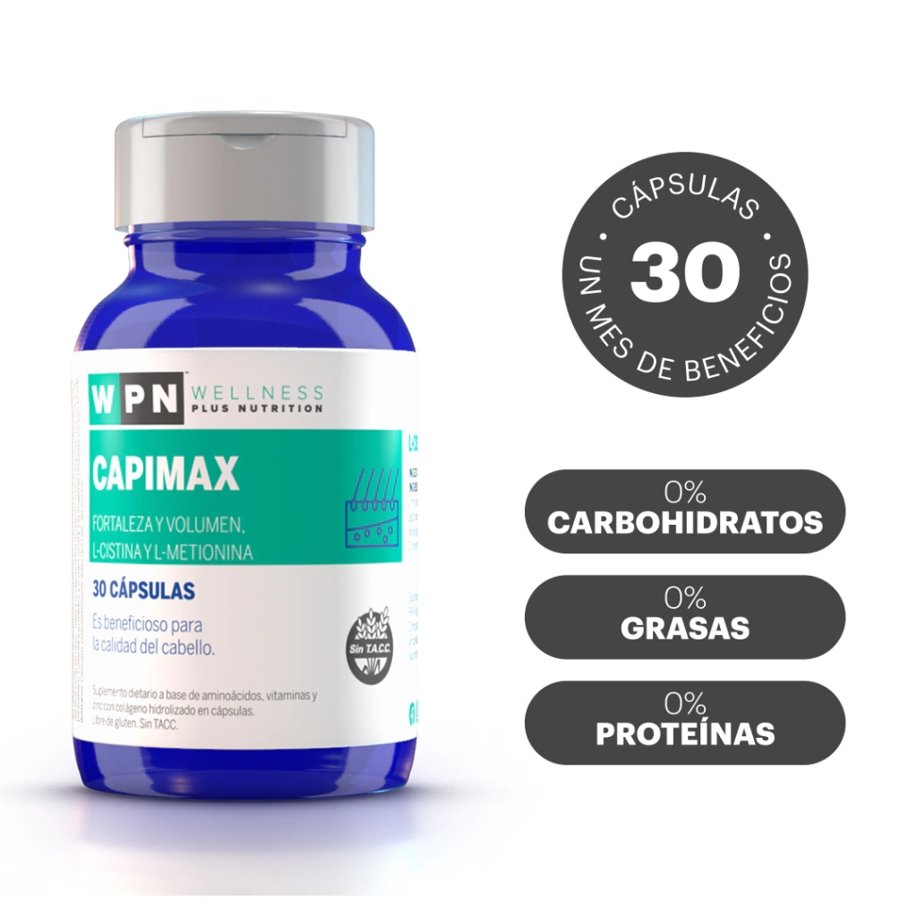 CAPIMAX | CÁPSULAS PARA EL CRECIMIENTO CAPILAR X30 - Imagen 3