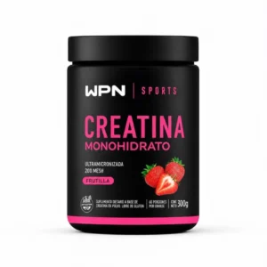CREATINA MONOHIDRATO SABOR FRUTILLA "WPN" X300GR