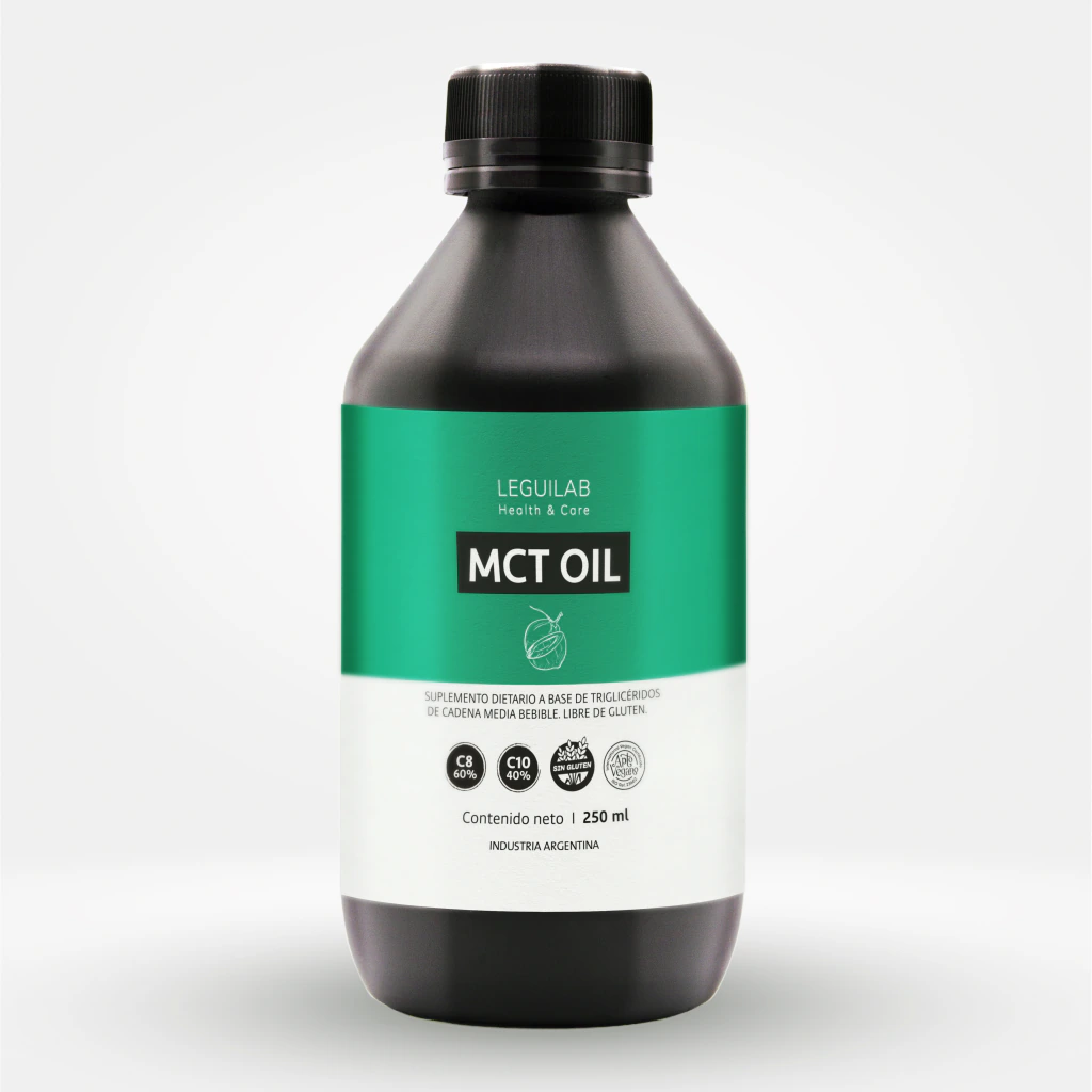 MCT OIL 100% PURO (C8 + C10) 250ML