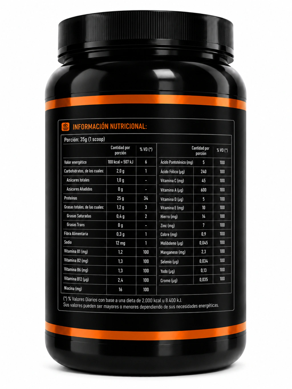 MULTI PROTEIN SABOR FRUTOS ROJOS "WPN" X980GR - Imagen 2