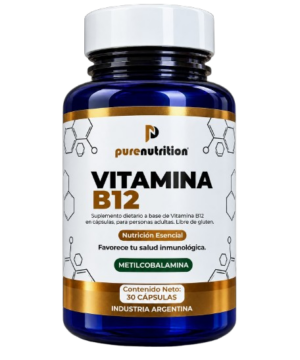 VITAMINA B12 3.000 MCG (METILCOBALAMINA) X30 CAPS